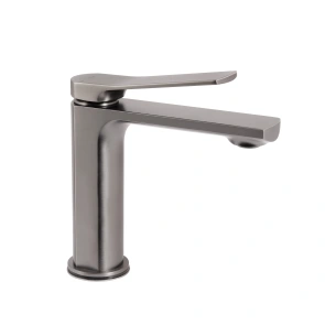 Смеситель для раковины Qtap Slavonice QTSLA270GMB45924 Gunmetal Black PVD №1