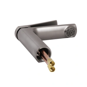 Смеситель для раковины Qtap Slavonice QTSLA270GMB45924 Gunmetal Black PVD №3