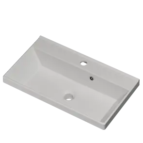 Раковина матова врізна Amidicon Rubicon 60 600х350 з литого каменю №3