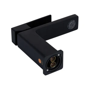 Смеситель для раковины Qtap Gemini QTGEM270BLM45674 Black Matt №3