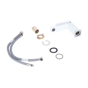 Смеситель для раковины Qtap Gemini QTGEM270CRW45675 Chrome/White №4