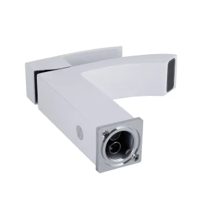 Смеситель для раковины Qtap Swan Cascada QTSWA270CRW45568 Chrome/White №3
