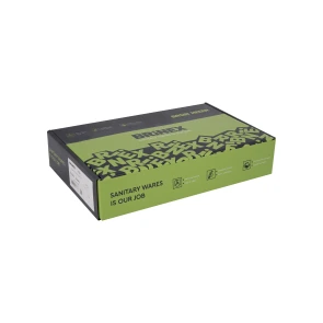 Смеситель для раковины Brinex Pure 001F низкий Nickel BRIPUR001FNKL №6