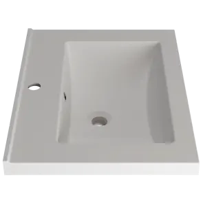 Раковина матовая врезная Amidicon Cosmo 60 600х450 из литого камня №4