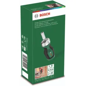 Викрутка з тріскачкою Bosch Bike + 6 біт (1600A027PN) №2