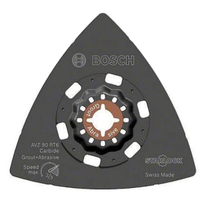 Шліфпластина Bosch Starlock 60 AVZ 90 RT6 (90 мм) (2608662907) №1