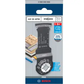 Погружное пильное полотно Bosch PRO AIZ 32 APIB (50х32 мм) (2608669066) №2
