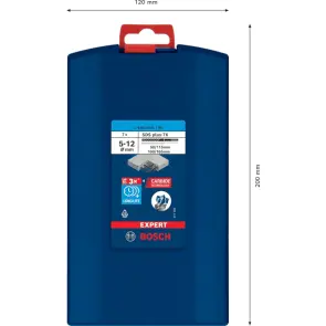 Набор буров Bosch Expert SDS-Plus-7X (5-12 мм, 7 шт.) (2608900195) №2