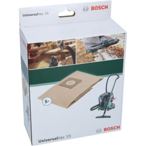 Бумажные мешки для пылесоса Bosch Universal Vac 15 (15 л, 5 шт.) (2609256F32) №3