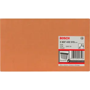 Складчастий фільтр Bosch для GAS 25 (257x69x187 мм) (2607432015) №2