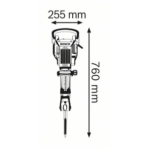 Відбійний молоток Bosch GSH 16-28 (1.75 кВт, 41 Дж) (0611335000) №5
