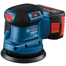 Аккумуляторная эксцентриковая шлифмашина Bosch GEX 185-Li (18 В, 4 А*ч) (06013A5021)