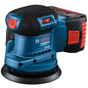 Аккумуляторная эксцентриковая шлифмашина Bosch GEX 185-Li (18 В, 4 А*ч) (06013A5021) №1