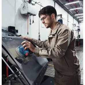 Аккумуляторная эксцентриковая шлифмашина Bosch Professional GEX 185-LI (18 В, без АКБ, 125 мм) (06013A5020) №8