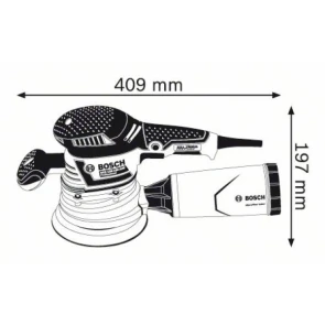 Ексцентрикова шліфмашина Bosch GEX 125-150 AVE Professional (400 Вт, 150 мм) (060137B102) №5