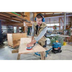 Эксцентриковая шлифмашина Bosch GET 75-150 (0.75 кВт, 150 мм) (0601257100) №4