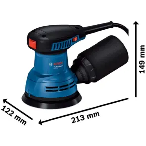 Эксцентриковая шлифмашина Bosch Professional GEX 125 (0.29 кВт, 125 мм) (06013A8020) №7