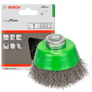 Щітка нержавіюча чашкова Bosch (65 мм) (2608622061) №4
