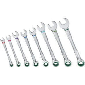 Набір гайкових ключів з храповиком Bosch (8 шт.) (1600A027PS) №1
