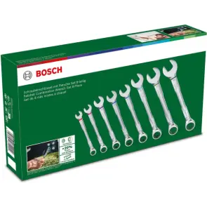 Набір гайкових ключів з храповиком Bosch (8 шт.) (1600A027PS) №2