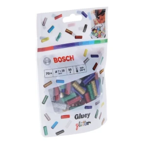 Блестящие цветные клеевые стержни Bosch Gluey (7х20 мм, 70 шт.) (2608002006) №2