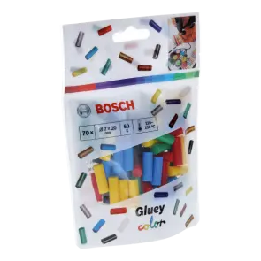 Цветные клеевые стержни Bosch Gluey (7х20 мм, 70 шт.) (2608002005) №2
