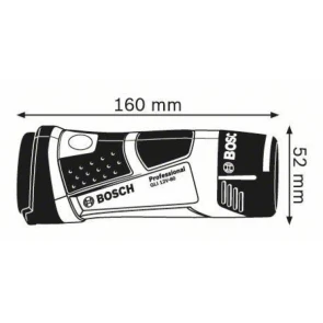 Ліхтар акумуляторний Bosch GLI 12V-80 Professional (12 В, без АКБ, 80 лм) (0601437V00) №4