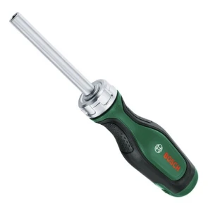 Отвертка с храповым механизмом и битами Bosch (13 шт.) (1600A02BX2) №3