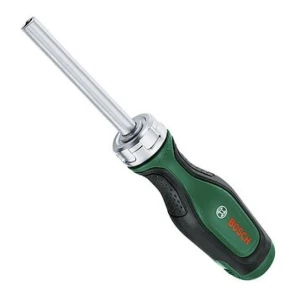 Викрутка з храповим механізмом і бітами Bosch (12 шт., 50 Нм) (1600A032V0) №1