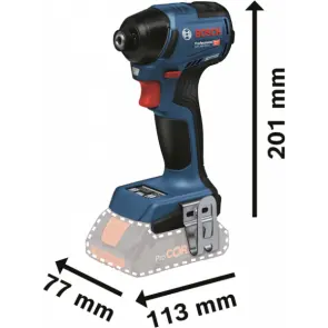 Акумуляторний ударний гайковерт BOSCH GDR 18V-220 C Professional (2х18 В, 5 А*год) (06019L6003) №3