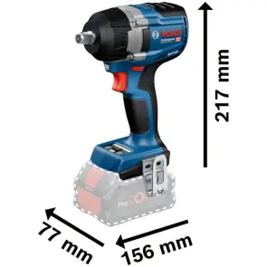 Акумуляторний ударний гайковерт Bosch GDS 18V-750 C (18 В, без АК та ЗП) (06019L9000) №3