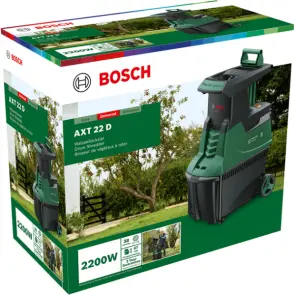 Садовий подрібнювач компосту Bosch AXT 22 D (2.2 кВт) (0600803003) №2