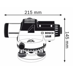 Оптический нивелир Bosch GOL 20 D (0601068400) №5