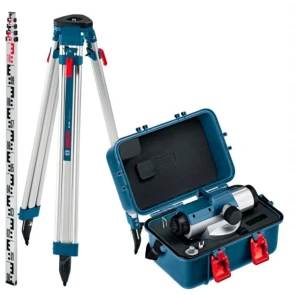 Оптический нивелир Bosch Professional GOL 20 D + штатив BT 160 + линейка GR 500 (0601068402) №2