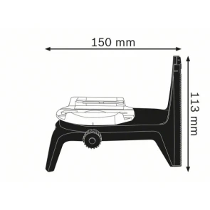 Держатель Bosch RM 2 Professional (0601092700) №4
