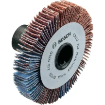 Bosch Головка шлифовальная, лепестковая LR10 10 мм Р80