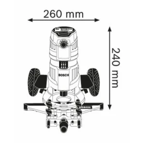 Фрезер Bosch GMF 1600 CE Professional + кейс (1600 Вт) (0601624002) №3