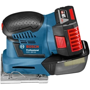 Акумуляторна віброшліфмашина Bosch GSS 18V-10 (18 В, без АКБ, 140х115 мм) (06019D0200) №2