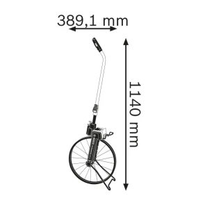 Дорожній курвіметр Bosch GWM 40 (389 мм) (0601074100) №5
