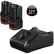 Комплект зарядного устройства Bosch GAL 12V-40 + 2 аккумулятора GBA (2х12 В, 2 A*ч) (1600A019R8)