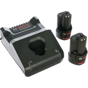Комплект зарядного устройства Bosch GAL 12V-40 + 2 аккумулятора GBA (2х12 В, 2 A*ч) (1600A019R8) №2
