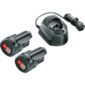Стартовий набір Bosch (2 акумулятори Li-Ion, 12 В, 1.5 А*год + зарядний пристрій GAL 1210 CV) (1600A01L3E) №1