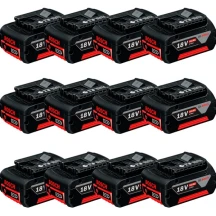 Комплект акумуляторів Bosch Premium Professional GBA (Li-Ion, 18 В, 12х4 А*год) (0602494004)