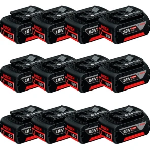 Комплект акумуляторів Bosch Premium Professional GBA (Li-Ion, 18 В, 12х4 А*год) (0602494004) №1