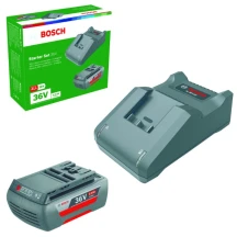 Зарядное устройство + аккумулятор Bosch GBA (36 В, 2 А*ч) (F016800609)