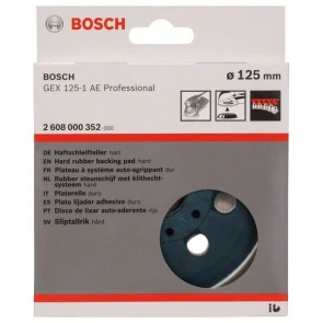 Шлифтарелка 125 мм для GEX 125-1 AE твердая, Bosch №2
