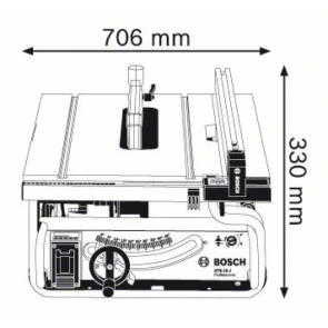 Циркулярная пила Bosch GTS 10 J Professional (1.8 кВт, 254 мм) (0601B30500) №2