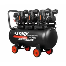Компрессор поршневой безмасляный STARK 30100-SAOD Profi 100 л