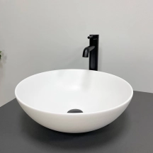 Умивальник (раковина) VBI AMALFI WHITE MATT накладний