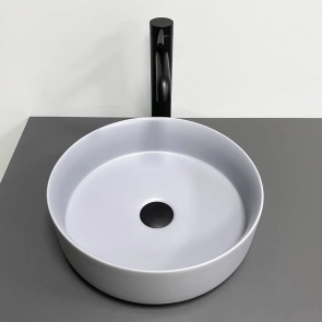 Умивальник (раковина) VBI PRATO LIGHT GREY MATT накладний №4